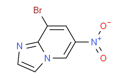 CAS No. 957187-28-9, 8-Bromo-6-nitroimidazo[1,2-a]pyridine