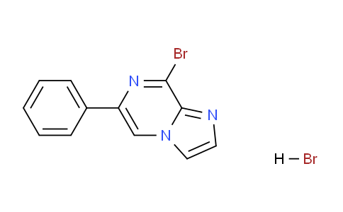 CAS No. 84066-12-6, 8-Bromo-6-phenylimidazo[1,2-a]pyrazine hydrobromide