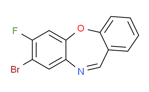 CAS No. 1363405-75-7, 8-Bromo-7-fluorodibenzo[b,f][1,4]oxazepine