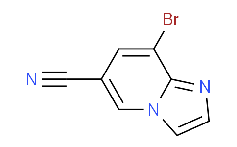CAS No. 1221791-93-0, 8-Bromoimidazo[1,2-a]pyridine-6-carbonitrile