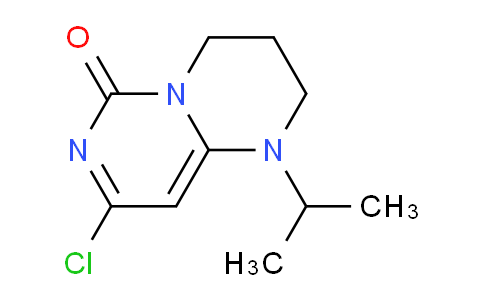 CAS No. 1420368-08-6, 8-Chloro-1-isopropyl-3,4-dihydro-1H-pyrimido[1,6-a]pyrimidin-6(2H)-one