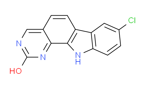 CAS No. 1499223-17-4, 8-Chloro-1H-pyrimido[4,5-a]carbazol-2(11H)-one