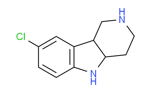 CAS No. 954239-28-2, 8-Chloro-2,3,4,4a,5,9b-hexahydro-1H-pyrido[4,3-b]indole
