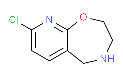 CAS No. 956461-79-3, 8-Chloro-2,3,4,5-tetrahydropyrido[3,2-f][1,4]oxazepine