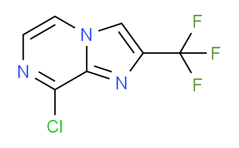 CAS No. 611240-68-7, 8-Chloro-2-(trifluoromethyl)imidazo[1,2-a]pyrazine