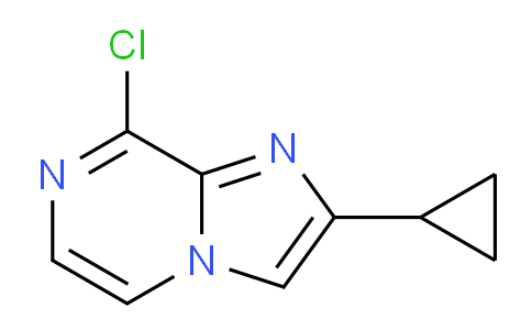 CAS No. 1334167-20-2, 8-Chloro-2-cyclopropylimidazo[1,2-a]pyrazine