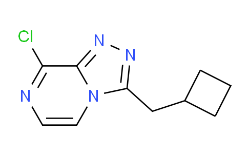 CAS No. 1699522-72-9, 8-Chloro-3-(cyclobutylmethyl)-[1,2,4]triazolo[4,3-a]pyrazine