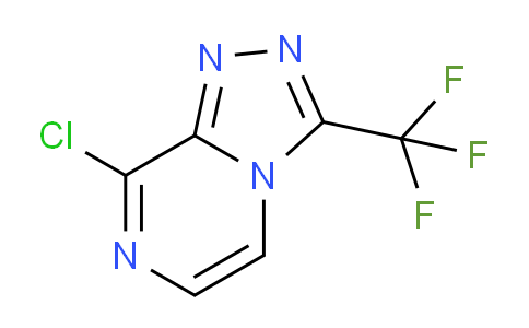 CAS No. 140911-31-5, 8-Chloro-3-(trifluoromethyl)-[1,2,4]triazolo[4,3-a]pyrazine