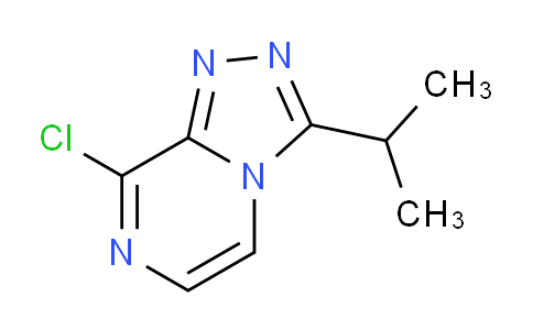 CAS No. 140910-91-4, 8-Chloro-3-isopropyl-[1,2,4]triazolo[4,3-a]pyrazine