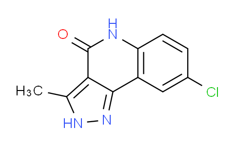 CAS No. 848818-35-9, 8-Chloro-3-methyl-2H-pyrazolo[4,3-c]quinolin-4(5H)-one