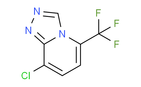 CAS No. 1260860-23-8, 8-Chloro-5-(trifluoromethyl)-[1,2,4]triazolo[4,3-a]pyridine
