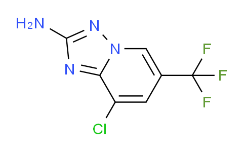 CAS No. 1206640-61-0, 8-Chloro-6-(trifluoromethyl)-[1,2,4]-triazolo[1,5-a]pyridin-2-amine