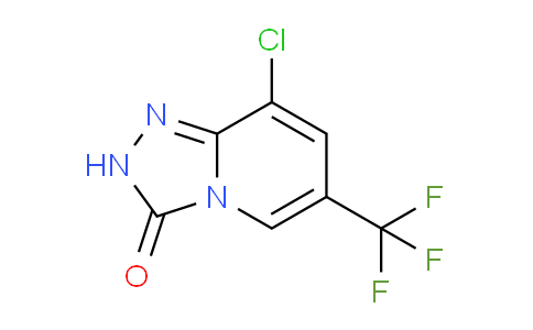 CAS No. 1428532-93-7, 8-Chloro-6-(trifluoromethyl)-[1,2,4]triazolo[4,3-a]pyridin-3(2H)-one
