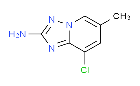 CAS No. 1313712-48-9, 8-Chloro-6-methyl-[1,2,4]triazolo[1,5-a]pyridin-2-amine