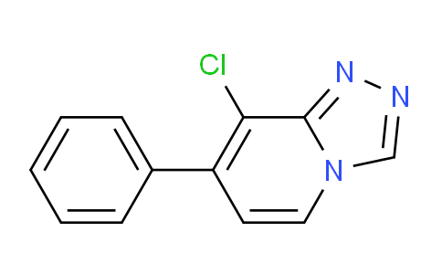 CAS No. 1255311-45-5, 8-Chloro-7-phenyl-[1,2,4]triazolo[4,3-a]pyridine