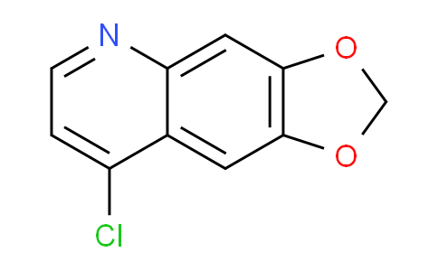 CAS No. 59134-89-3, 8-Chloro-[1,3]dioxolo[4,5-g]quinoline
