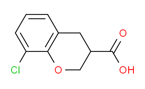 CAS No. 885270-82-6, 8-Chlorochroman-3-carboxylic acid