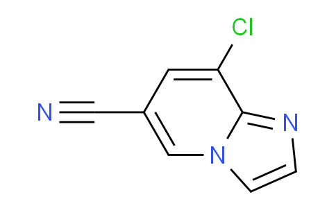 CAS No. 1221792-07-9, 8-Chloroimidazo[1,2-a]pyridine-6-carbonitrile