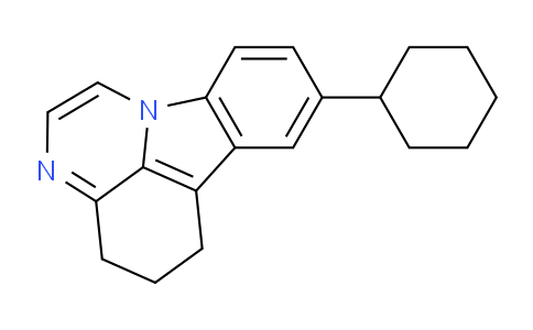 CAS No. 157056-89-8, 8-Cyclohexyl-5,6-dihydro-4H-pyrazino[3,2,1-jk]carbazole