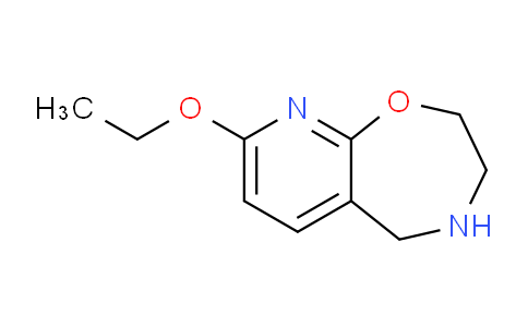 CAS No. 1154867-51-2, 8-Ethoxy-2,3,4,5-tetrahydropyrido[3,2-f][1,4]oxazepine
