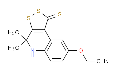 MC681470 | 7345-50-8 | 8-Ethoxy-4,4-dimethyl-4,5-dihydro-1H-[1,2]dithiolo[3,4-c]quinoline-1-thione