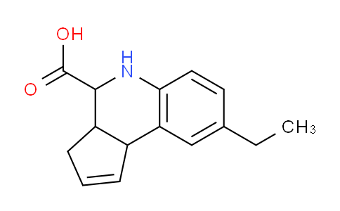 CAS No. 1008423-48-0, 8-Ethyl-3a,4,5,9b-tetrahydro-3H-cyclopenta[c]quinoline-4-carboxylic acid