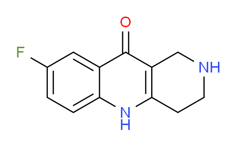 CAS No. 1338652-61-1, 8-Fluoro-1,2,3,4-tetrahydrobenzo[b][1,6]naphthyridin-10(5H)-one