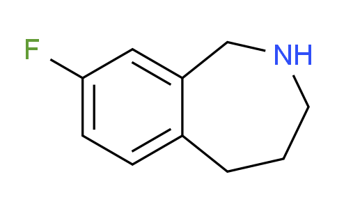 CAS No. 1215074-46-6, 8-Fluoro-2,3,4,5-tetrahydro-1H-benzo[c]azepine