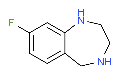 CAS No. 620948-83-6, 8-Fluoro-2,3,4,5-tetrahydro-1H-benzo[e][1,4]diazepine