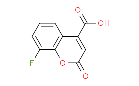 CAS No. 1355181-58-6, 8-Fluoro-2-oxo-2H-chromene-4-carboxylic acid