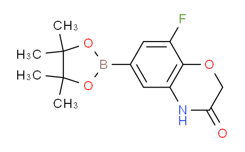 CAS No. 943994-40-9, 8-Fluoro-6-(4,4,5,5-tetramethyl-1,3,2-dioxaborolan-2-yl)-2H-benzo[b][1,4]oxazin-3(4H)-one