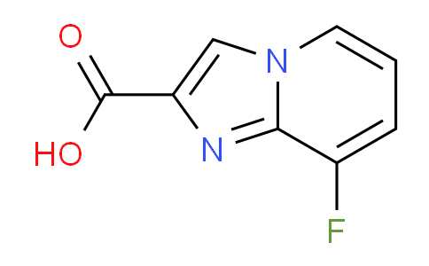 CAS No. 1020034-56-3, 8-Fluoroimidazo[1,2-a]pyridine-2-carboxylic acid