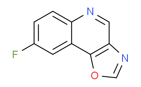 CAS No. 1027512-50-0, 8-Fluorooxazolo[4,5-c]quinoline