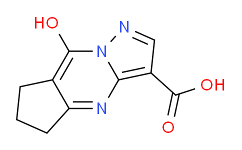 CAS No. 1310263-36-5, 8-Hydroxy-6,7-dihydro-5H-cyclopenta[d]pyrazolo[1,5-a]pyrimidine-3-carboxylic acid