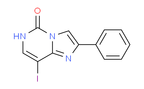 CAS No. 1447607-55-7, 8-Iodo-2-phenylimidazo[1,2-c]pyrimidin-5(6H)-one