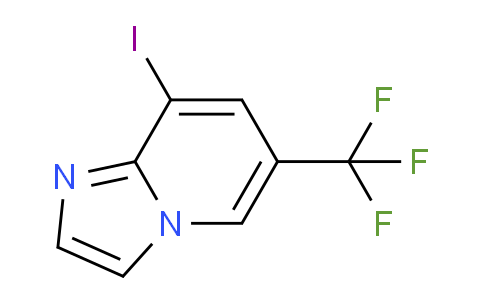 CAS No. 1048913-78-5, 8-Iodo-6-(trifluoromethyl)imidazo[1,2-a]pyridine