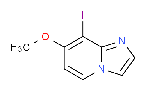CAS No. 1364917-15-6, 8-Iodo-7-methoxyimidazo[1,2-a]pyridine