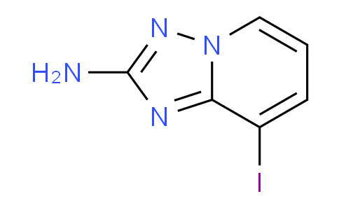 CAS No. 1245648-97-8, 8-Iodo-[1,2,4]triazolo[1,5-a]pyridin-2-amine