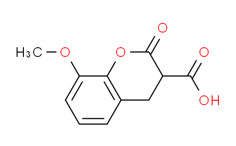 CAS No. 1333150-90-5, 8-Methoxy-2-oxochroman-3-carboxylic acid