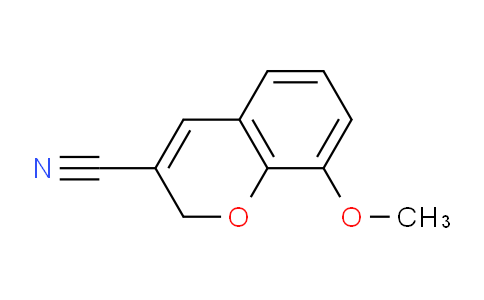 CAS No. 57543-69-8, 8-Methoxy-2H-chromene-3-carbonitrile