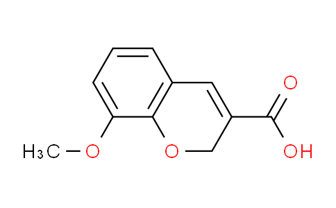 CAS No. 57543-59-6, 8-Methoxy-2H-chromene-3-carboxylic acid
