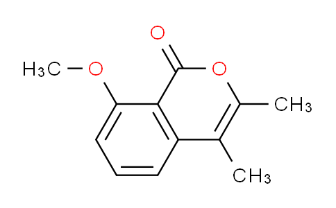 CAS No. 6125-52-6, 8-Methoxy-3,4-dimethyl-1H-isochromen-1-one