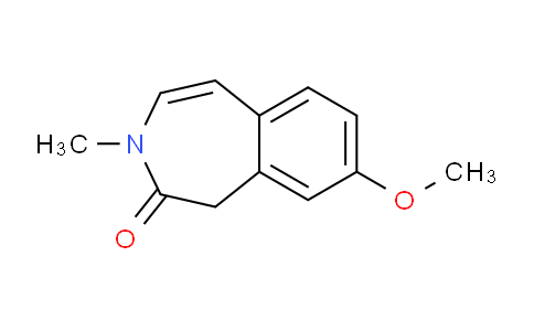 CAS No. 120039-18-1, 8-Methoxy-3-methyl-1H-benzo[d]azepin-2(3H)-one
