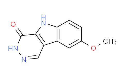 CAS No. 36820-81-2, 8-Methoxy-3H-pyridazino[4,5-b]indol-4(5H)-one