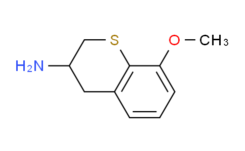 CAS No. 771454-16-1, 8-Methoxythiochroman-3-amine