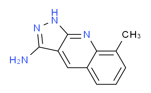 CAS No. 351357-40-9, 8-Methyl-1H-pyrazolo[3,4-b]quinolin-3-amine