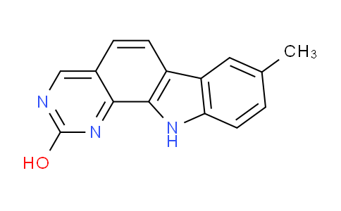 CAS No. 248246-44-8, 8-Methyl-1H-pyrimido[4,5-a]carbazol-2(11H)-one