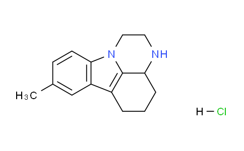 CAS No. 16154-78-2, 8-Methyl-2,3,3a,4,5,6-hexahydro-1H-pyrazino[3,2,1-jk]carbazole hydrochloride