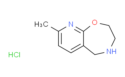 CAS No. 956433-31-1, 8-Methyl-2,3,4,5-tetrahydropyrido[3,2-f][1,4]oxazepine hydrochloride