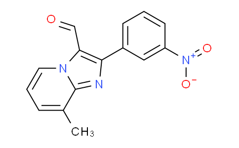 CAS No. 817172-43-3, 8-Methyl-2-(3-nitrophenyl)imidazo[1,2-a]pyridine-3-carbaldehyde